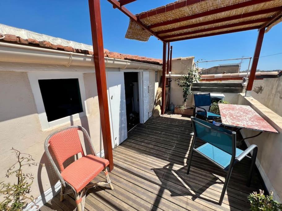 Une Ambiance Boheme Sur Les Toits De Sainte-Anne Montpellier Exterior foto